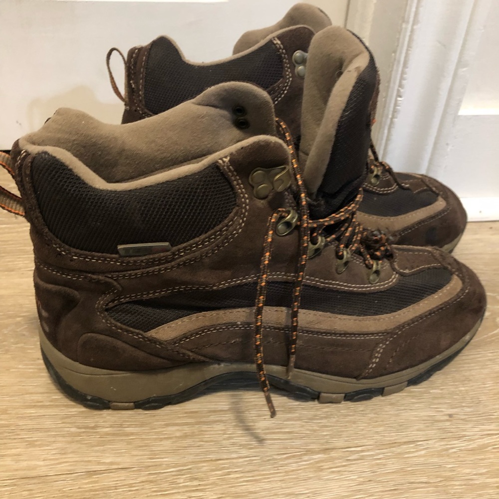 Ll bean ladies hiking ankle walking boots size 8.5